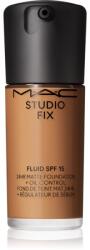 MAC Cosmetics Studio Fix Fluid SPF 15 24HR Matte Foundation + Oil Control mattító alapozó SPF 15 árnyalat NW40 30 ml