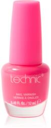 Technic Cosmetics Nail Varnish gyorsan száradó körömlakk árnyalat Flamingo 12 ml