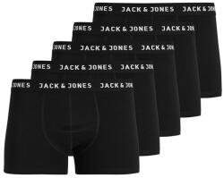 Jack & Jones Jack & Jones, Logós derékpántos boxer szett - 5 db, Fekete, M (12142342-BLACK-M)