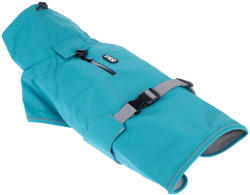  TIAKI TIAKI Teal kutya esőkabát, kb. 60cm háthossz