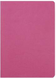 Clairefontaine Age Bag A4 tűzős jegyzetfüzet, 48 lap, Vellum, bársonyos Vellum papír 90 g/m2, PEFC tanúsítvánnyal, bőrhatású kartonborító, 210x297 mm, piros (EMG733002C)