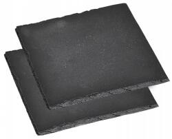 KESPER tálaló szett 13 x 13 cm, négyzet alakú, pala tányérok (38110)