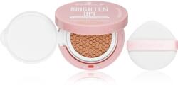 essence BRIGHTEN UP! Cushion Foundation alapozó sminkszivaccsal árnyalat 11 Sand 12 g