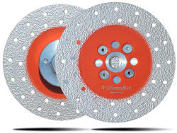 Diatech Full Blade vágó és csiszóló tárcsa flanssal, sarokcsiszolóhoz (DIA-MVCSTF125)