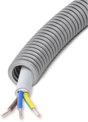 Univolt Gégecső lépésálló/vezetékezett 20/50 (szürke) + MBCU 3x2, 5 FXP Ready 20 065040 Univolt (065040)