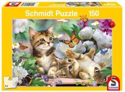 Schmidt Spiele 150 db-os puzzle - Playful kittens (56468) (56468)