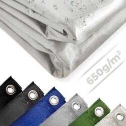 Jago Prelata 650 g/m2, ochiuri de aluminiu, alb, 5 x 7 m (WP00789)