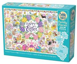 Cobble Hill 350 db-os Family puzzle - Happy Easter (47045) (47045)