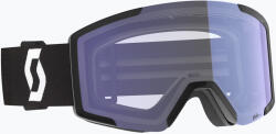 SCOTT Síszemüveg SCOTT Shield mineral black/white/amp illuminator blue chrome