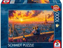 Schmidt Spiele 1000 db-os puzzle - Paris rooftop whispers (58885) (58885)