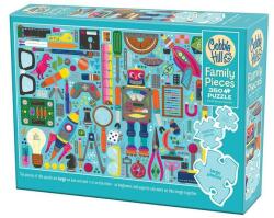 Cobble Hill 350 db-os Family puzzle - Nerdy Junk Drawer (47048) (47048)
