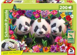 Schmidt Spiele 200 db-os puzzle - Panda trio (56578) (56578)