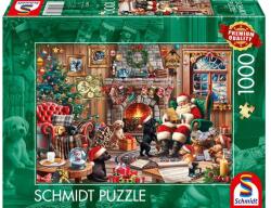 Schmidt Spiele 1000 db-os puzzle - Cosy Christmas (58872) (58872)