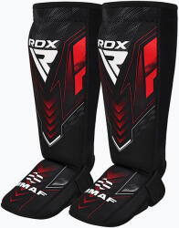 RDX Sípcsont- és lábfejvédők RDX IMMAF Approved Neoprene Shin Instep red