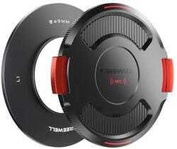 Freewell 49 mm-es alapgyűrű fedéllel a Real Locking VND számára (FW-L1-BL49) - kontaktor