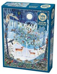 Cobble Hill 500 db-os puzzle - Winter Woodland (45009) (45009)