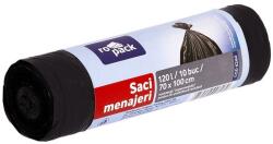 Venus DSH Set 10 saci menajeri, LDPE negru, volum 120L, DSH, 488290 (488290)