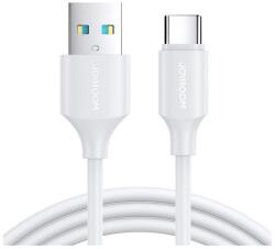 JOYROOM adatkábel, usb - type-c, 3a, pd gyorstöltő, 200cm, fehér (S-UC027A9_W_200)