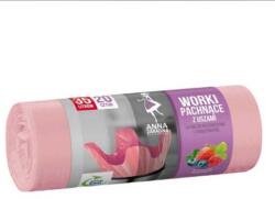 Venus DSH Saci menajeri, parfumati, aroma fructe, 20 bucati, 35L, manere pentru legat/transport, Venus Dsh, 490910 (490910)