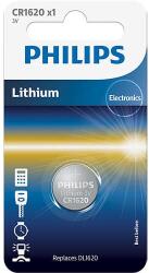 Philips CR1620/00B Lítium 3, 0 V érme, 1 buborékfólia (16, 0x 2, 0) (CR1620/00B)