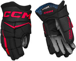 CCM JetSpeed FT880 Black/Red Senior Hokikesztyűk 14 hüvelyk