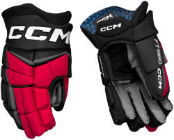 CCM JetSpeed FT880 Black/Red/White Junior Hokikesztyűk 10 hüvelyk