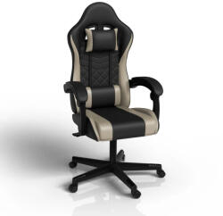 Juskys HyperSeat irodai szék - fekete/bézs (301803)