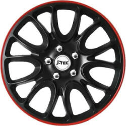 Jacky Auto 16'-os Hero GTR dísztárcsa szett fekete-piros (4db) (JACKY16175 / JACKY16375) (JACKY16375)