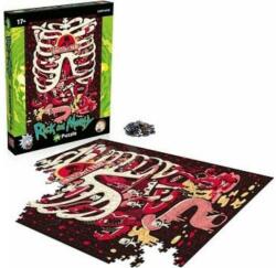Winning Moves Rick and Morty Anatomy Park 1000 db puzzle (WM01737-ML1-6) - ajandekjatek
