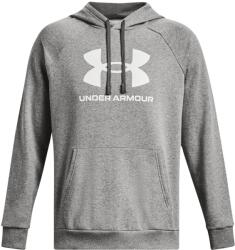 Under Armour Férfi sportos cipzár nélküli pulcsi Under Armour RIVAL FLEECE LOGO HD szürke 1379758-025 - 3XL