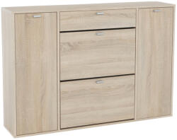  Cipősszekrény, tölgy sonoma, ANABELA (KD-0000141794)