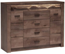  Komód, kőris sötét, INFINITY I-07 (108450)