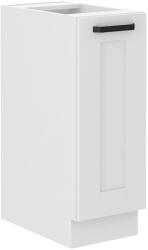  Alsó szekrény kihúzható kosárral, fehér, LULA D30 CARGO