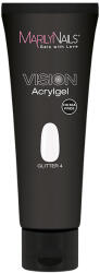 Marilynails Marily Nails HEMA Free Vision Acrylgel - Glitter 4 30g TF