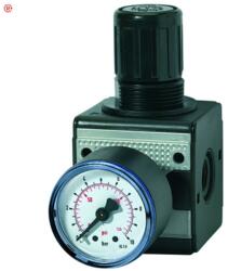 RIEGLER Regulator de presiune multifix cu manometru, 0.5-10 bar, G1/2", 6000 l/min, DN 15, RIEGLER (R33-10) - bricolaj-mag