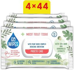 GoWipes Procto Care tölgyfakéreg kivonattal 4×44 darab (176 darab) (TOPA495s4)