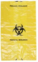  Saci LDPE Galbeni PERICOL BIOLOGIC, 700 x 1080 mm, 120L 0638-25