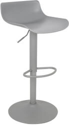 King Home Snap Bar Állítható Magasságú Műanyag Bárszék Szürke