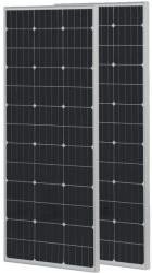  Napelemes töltő, nagy hatásfok 24%, sokoldalúan használható otthonra, lakóautóra, hajóra, 300W-2x150w