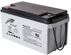 Ritar Power Акумулаторна батерия Ritar Power RA12-70, 12V, 70Ah, AGM, M6 конектори (RA12-70)