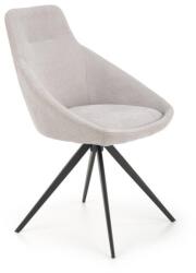  Genova kárpitozott bársony Étkezőszék, Szürke