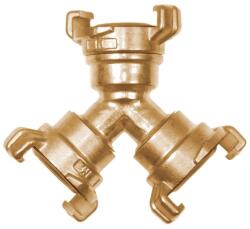 GEKA Piesa de ramificatie GEKA, cu racord de cuplare, pentru furtun de la 3/8" pana la 1.1/2", din alama, GEKA (33.3342.9) - bricolaj-mag