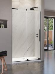 Radaway Furo SL Black DWJ 120 cm balos zuhanyajtó, matt fekete 10307622-54-01L, 10110580-01-01 (10307622-54-01L, 10110580-01-01)