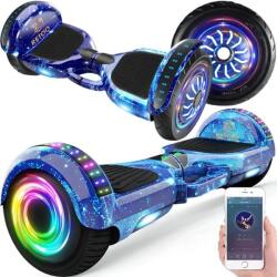 Retoo Hoverboard electric Retoo cu lumină LED, albastru (E031-1)