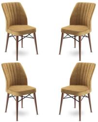 ASIR GROUP Étkezőszék Szett 4 db Flex - Cappuccino, Barna