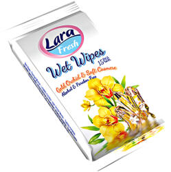 Lara Nedves Törlőkendő, Alkoholmentes Orchidea és Kasmír illatú (DA503XSZBA8699444263687)