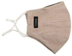 PureMe Reusable / Adjustable Mask Linen 2 pcs N95 filters inside the package Beige (PUREME-LN-Beige)