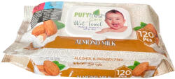 Pufy Fresh nedves törlőkendő 120db/csg almond milk (DA503XSZBA8699444267920)