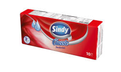 Sindy papírzsebkendő 3r. , 10X10db/csg, 27csg/karton, 40karton/raklap classic (DA503XSZHTKPC30101088)