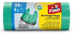 FINO szemeteszsák köthető füles, "Smart handles" 35 l, 30db/tekercs (DA503XSZWY5201314579038)